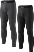 DAVID ARCHY Mens Lightweight Thermal Underwear for Cold Weather
