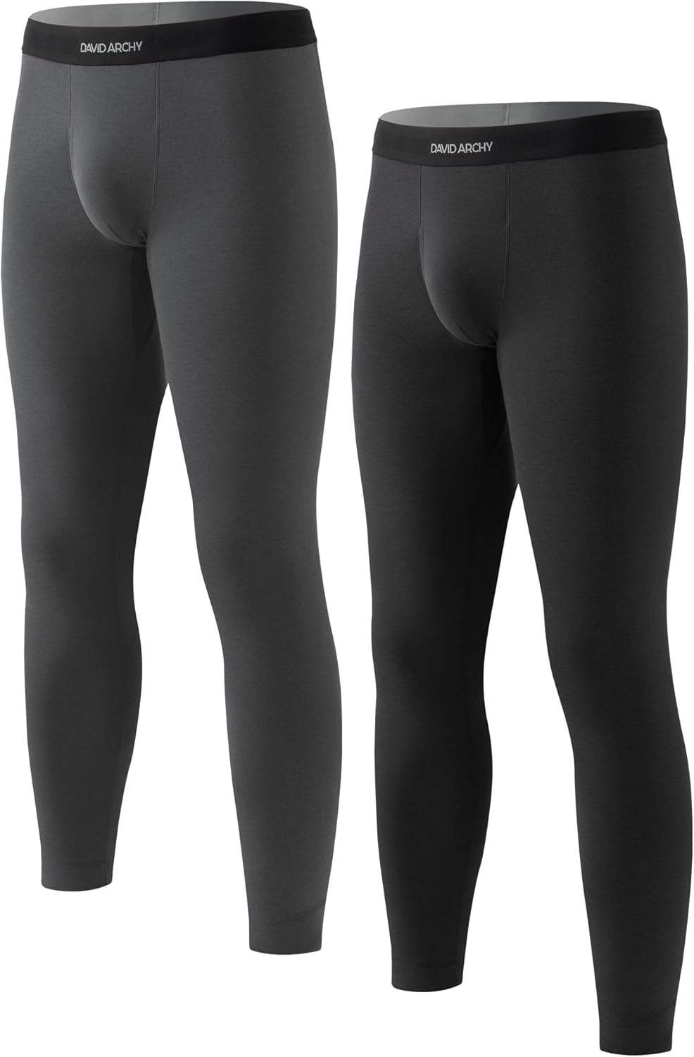 DAVID ARCHY Mens Lightweight Thermal Underwear for Cold Weather