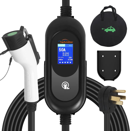 Super Fast 50A Portable EV Charger - TopAutoGear