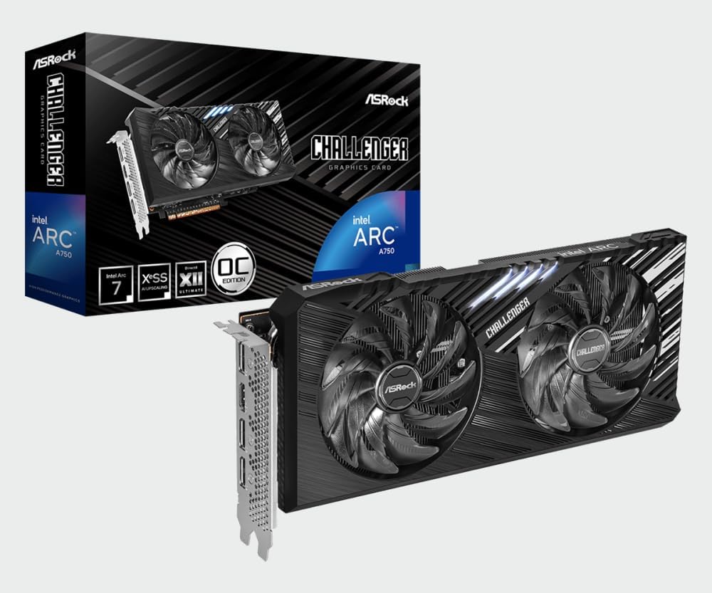 ASRock A750 Challenger SE Graphics Card