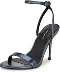 Nine West Reina Heeled Sandals - Chic Almond Toe Dress Sandal Women's