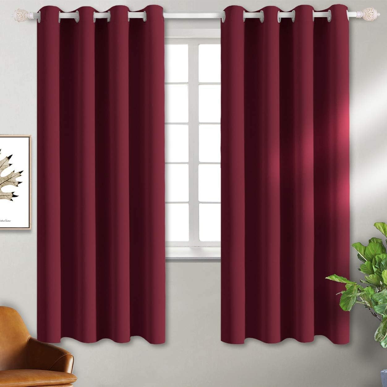 BGment Blackout Curtains for Bedroom - Thermal Insulated Panels