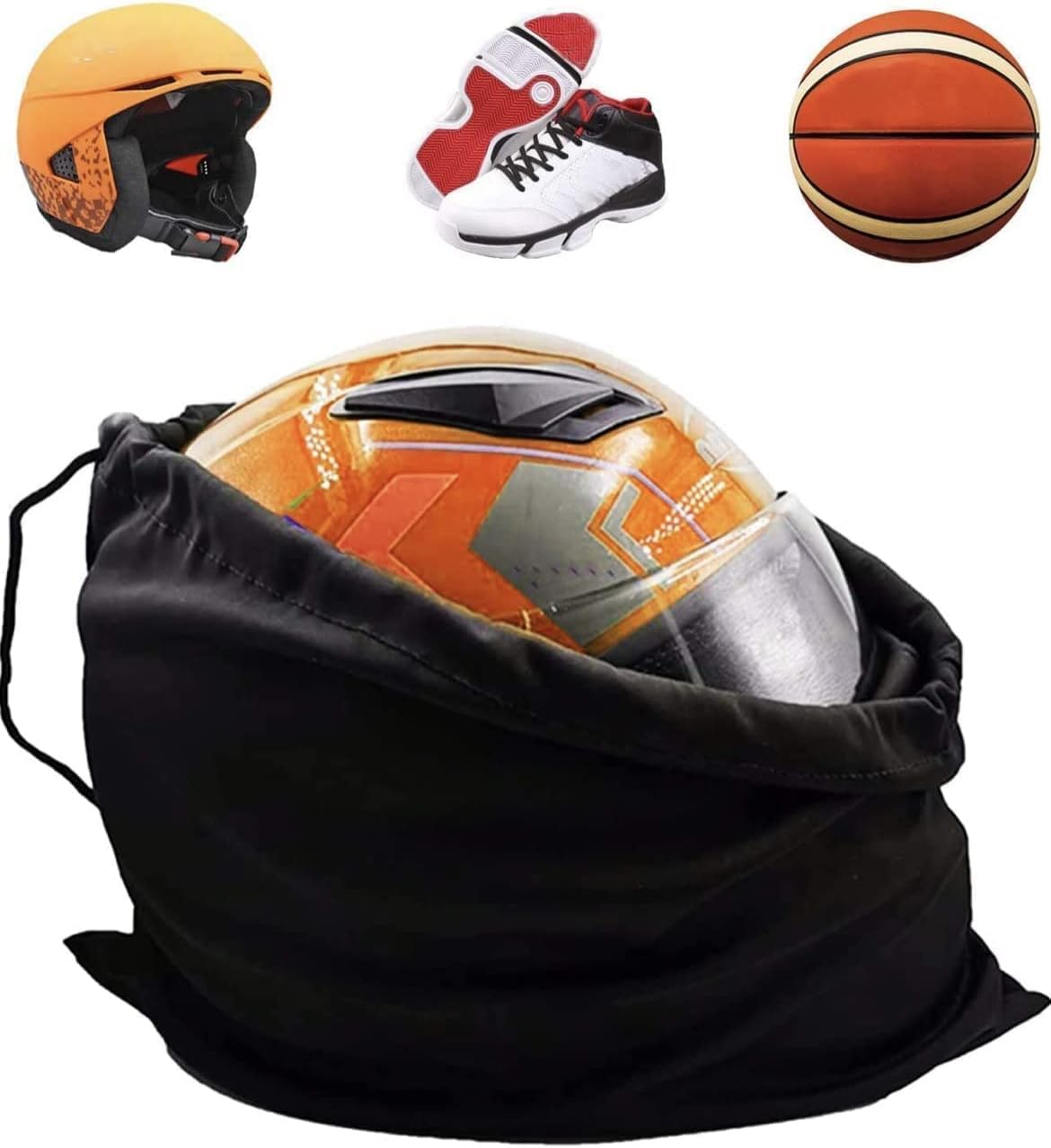 Multipurpose Nylon Drawstring Bag - Lightweight Storage Solution