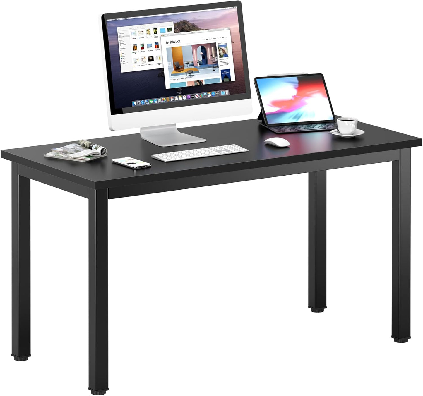 DlandHome 47 inches Medium Computer Desk for Home Office