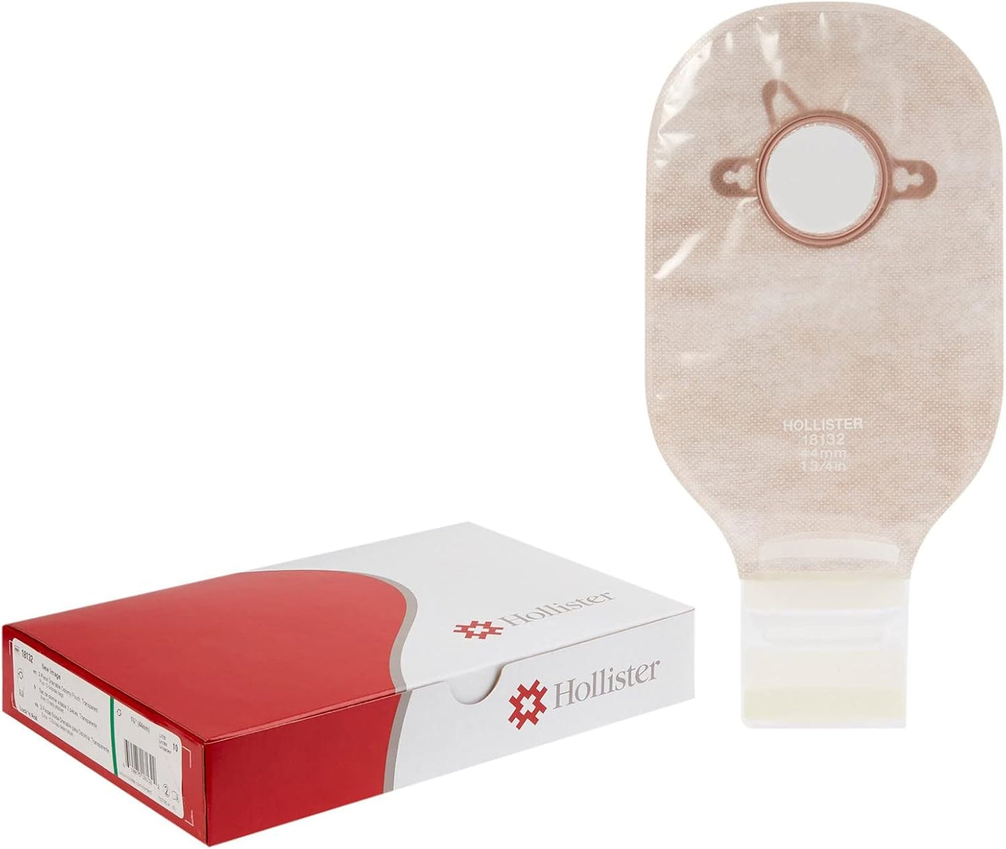 Hollister 18132 New Image 2-Piece Drainable Ostomy Pouch