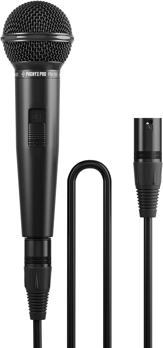 Phenyx Pro Dynamic Vocal Microphone for Singing and Stage Use