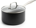 GreenPan Canterbury 3.25QT Hard Anodized Saucepan - Healthy Nonstick