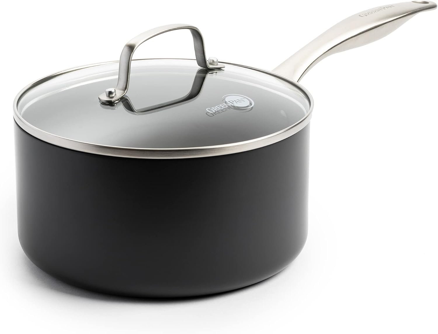 GreenPan Canterbury 3.25QT Saucepan Pot with Healthy Nonstick