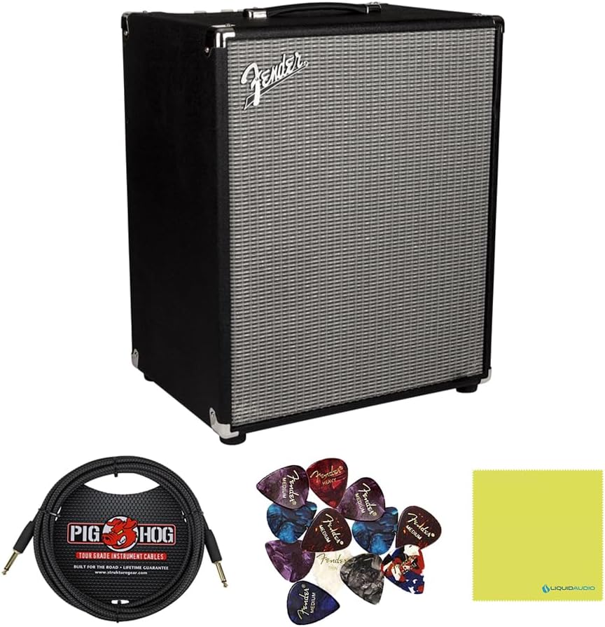 Powerful Fender Bass Amp Bundle with Extras
