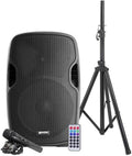 Gemini AS-15BLU-PK Bluetooth Portable Party Speaker Bundle - Powerful