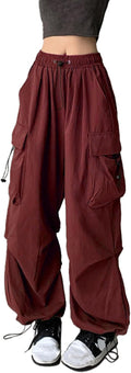 TSMNZMU Womens Baggy Cargo Pants High Waist Loose Fit - Cozy Everyday