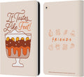 Friends Tastes Like Feet Key Art Leather Wallet Case for iPad Air 2