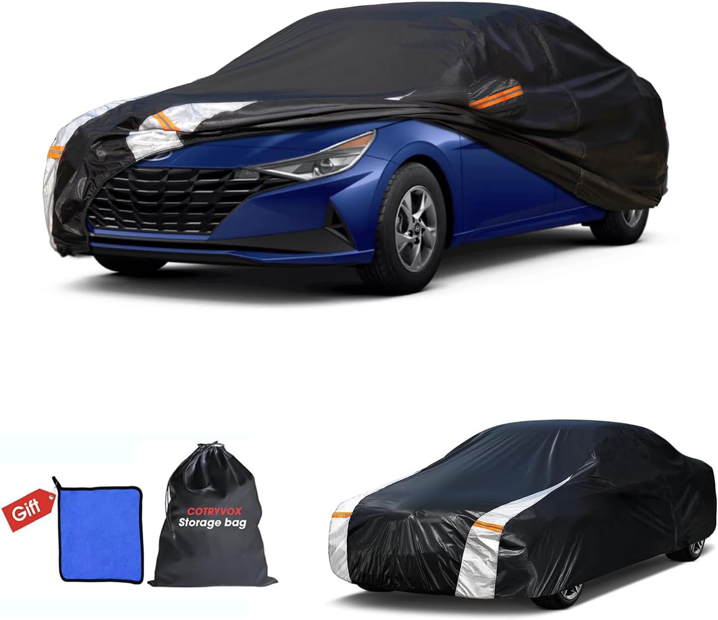 Hyundai Elantra Car Cover 100% Waterproof All Weather Protection