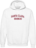 UGP Campus Apparel NCAA Team Color Arch Logo Hoodie - Santa Clara