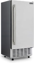 Undercounter Nugget Ice Maker 15ft - 66 lbs Daily, Built-in