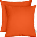 Sunbrella Square Throw Pillows Set of 2 17in x 17in - Weather