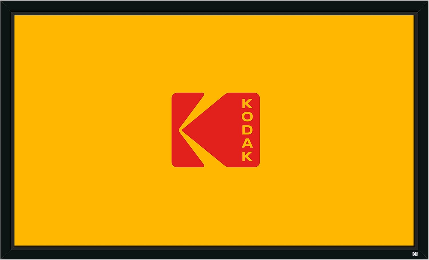 KODAK Projector Screen 100 Fixed Frame for Home Theater Use