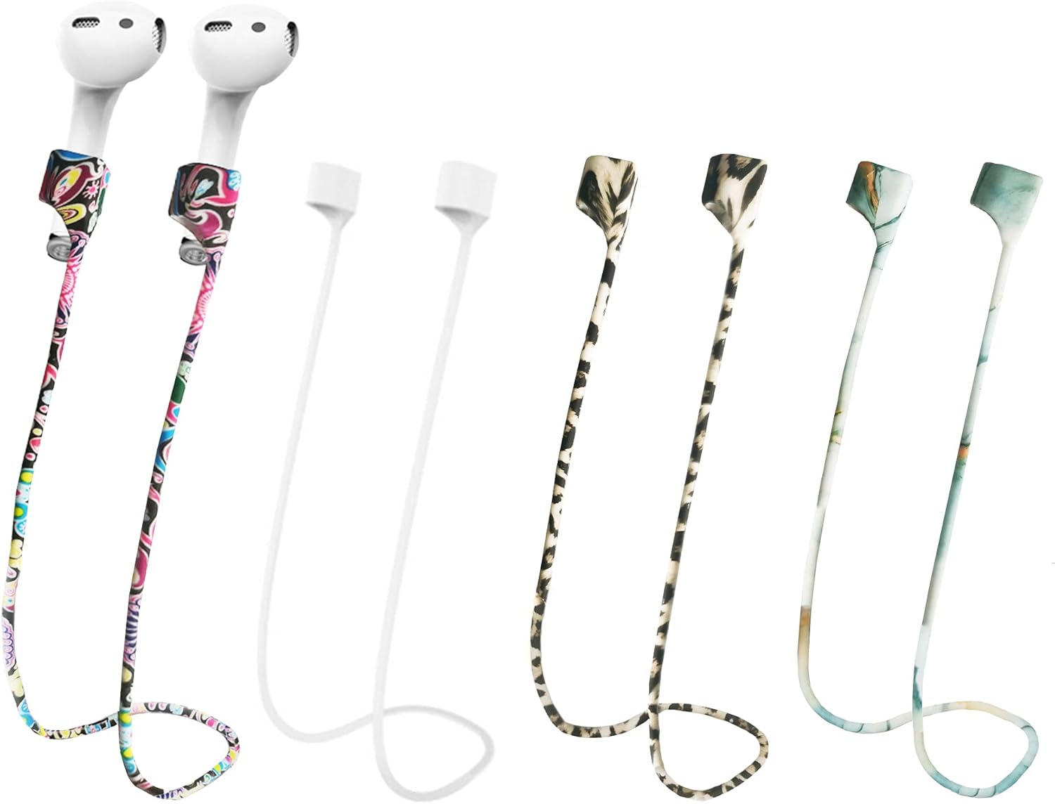 MULTAICH Colorful Anti-Lost Lanyard for AirPods