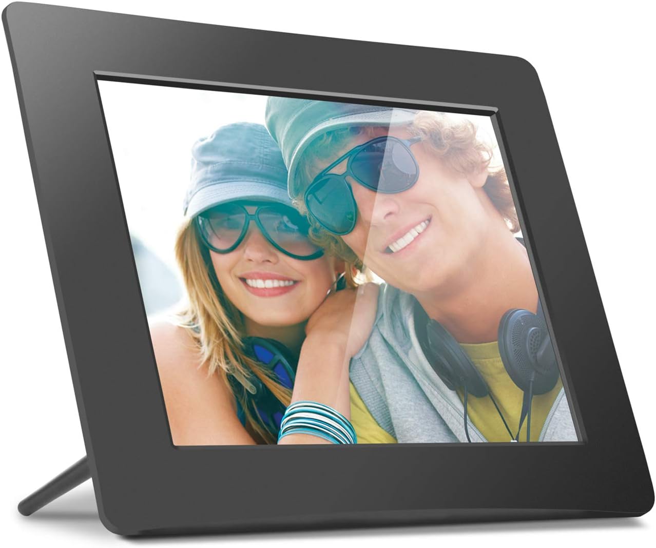 Aluratek 8 Inch LCD Digital Photo Frame with Auto Slideshow
