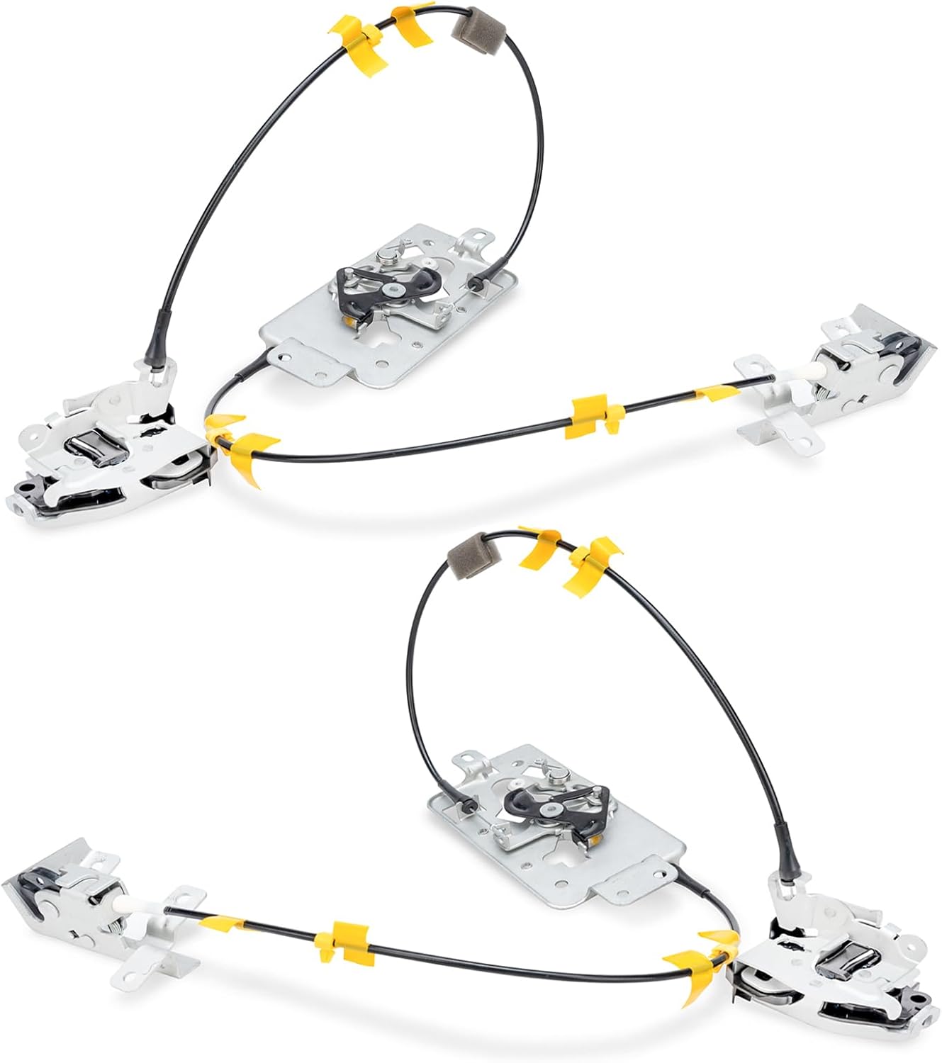 WEILEITE Rear Door Latch Cable Assembly for Ford F150 Extended Cab