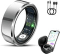 Smart Ring for Women Men - Waterproof Fitness Tracker Ring