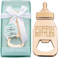 24Pack Poppin Bottle Openers for Baby Shower Favors - Blue Keepsakes