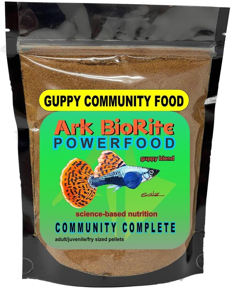 Nutrient-Packed Guppy Fish Food for Cleaner Water