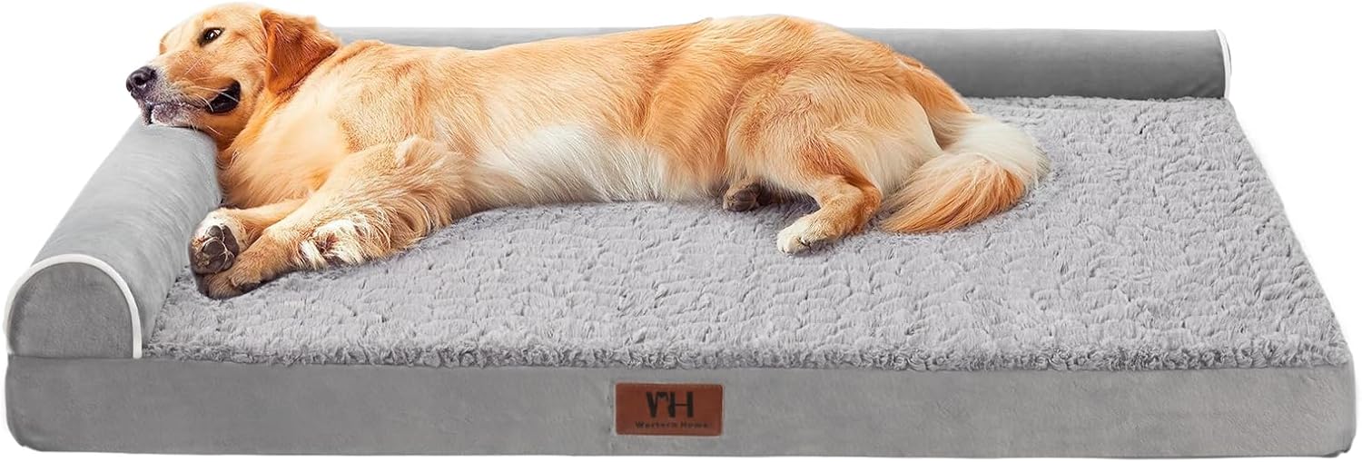 Orthopedic Dog Beds for Extra Large Dogs with Removable Cover