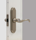 Larson Storm Door M2 Mortise Brushed Nickel Handle Set - Keyed