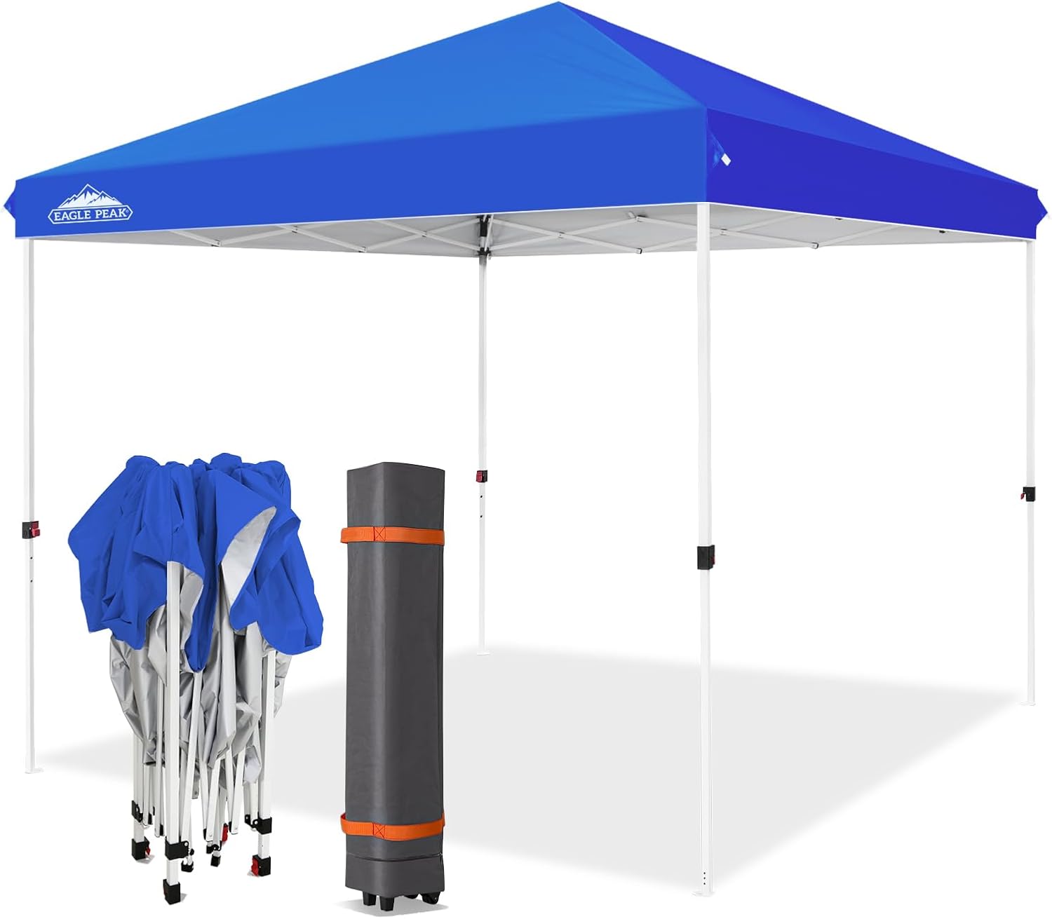 EAGLE PEAK 10x10 Instant Canopy: 100 Sq Ft Shade