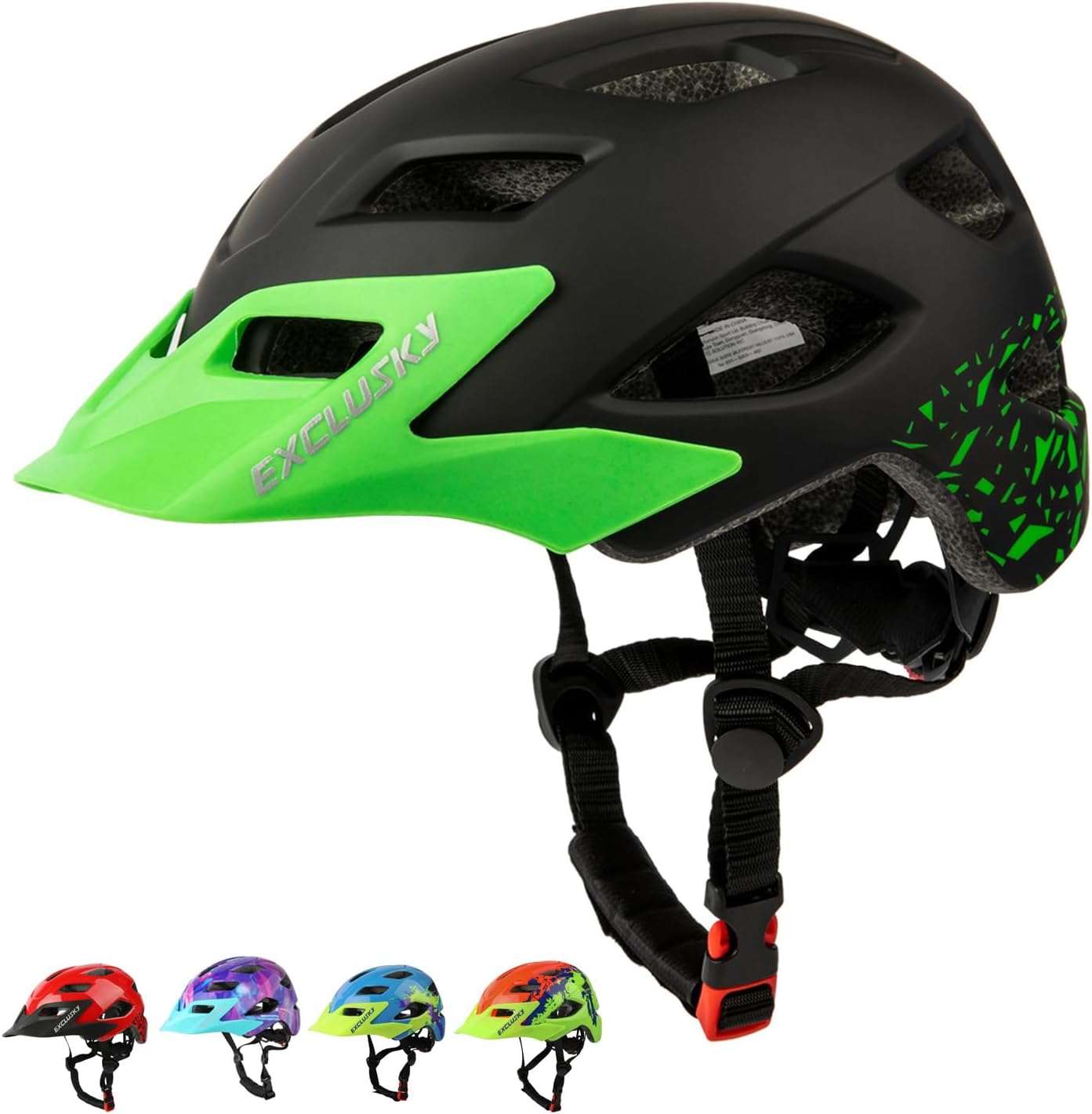 EXCLUSKY Kids Adjustable Safety Helmet