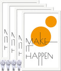 14x22 Picture Frame Set of 4 White - Gallery Poster Frames for 14 x 22