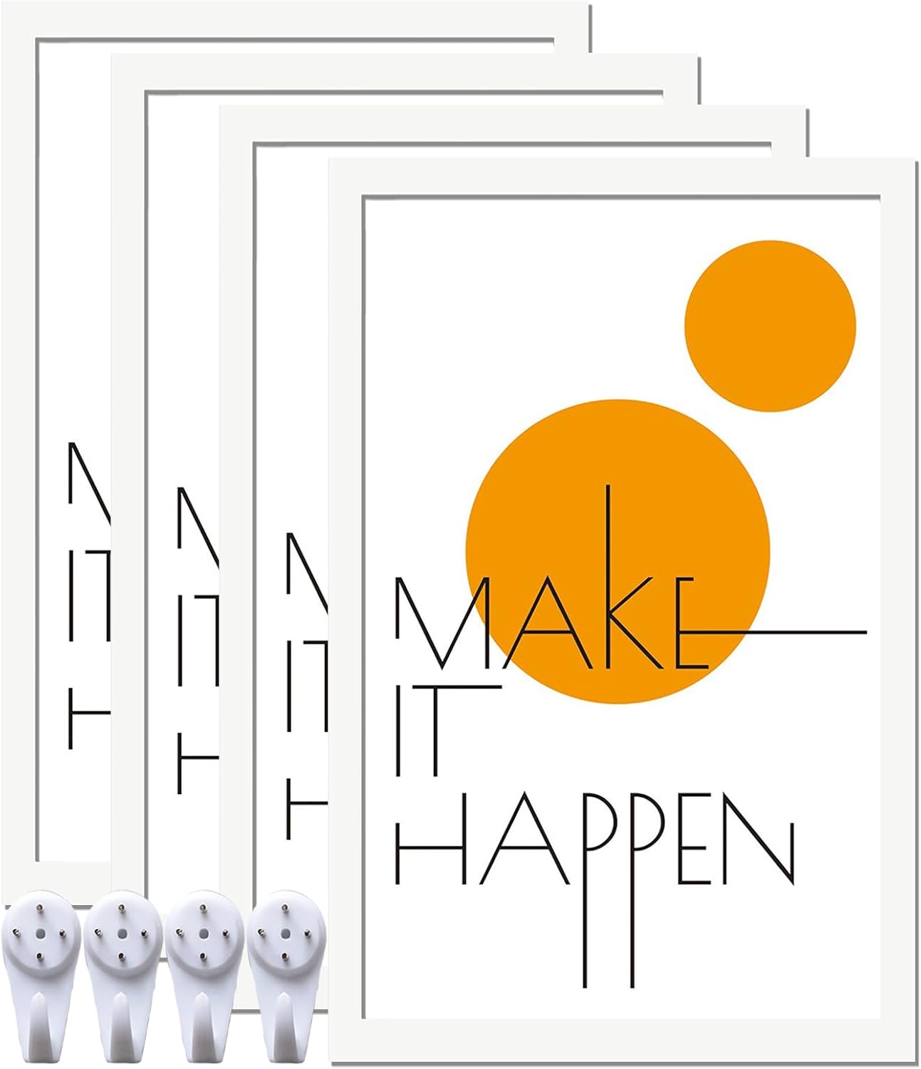 14x22 Picture Frame Set of 4 for Wall Gallery Display