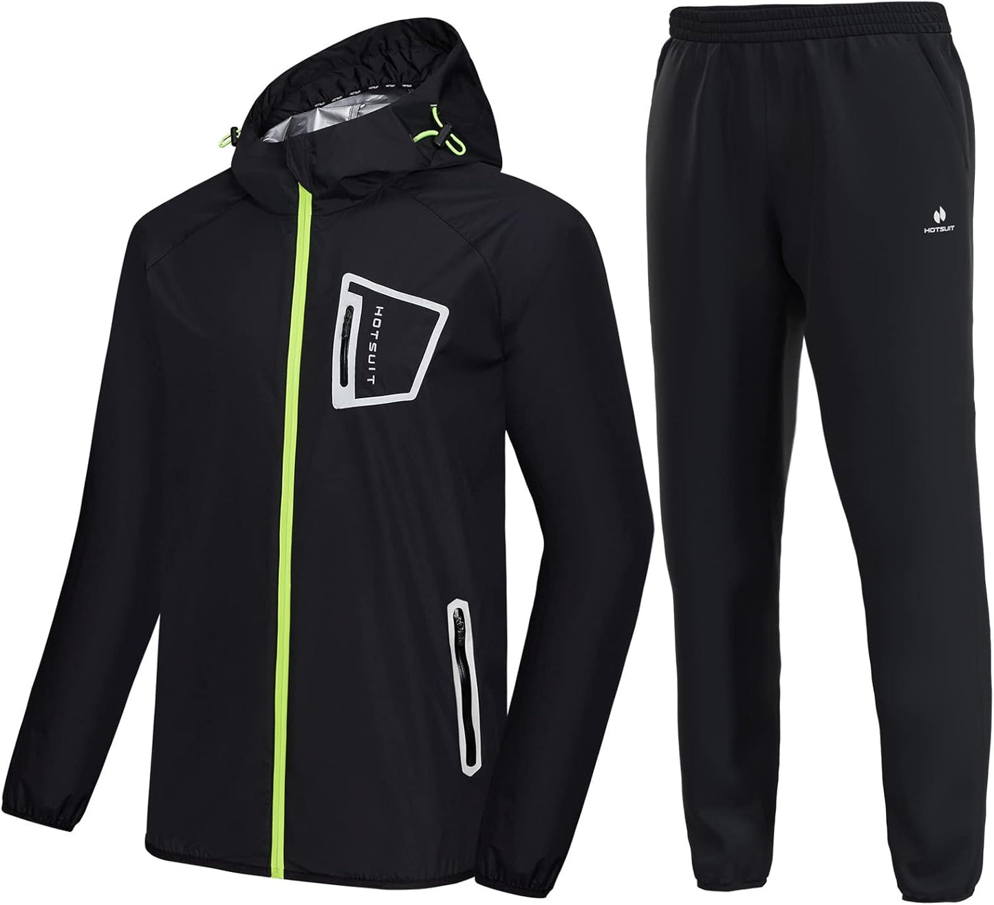 HOTSUIT Sauna Suit for Men - Anti Rip Sweat Exercise Jacket