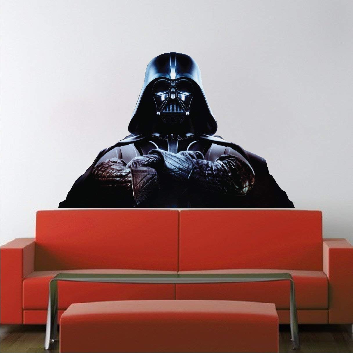 Darth Vader Wall Mural Design for Kids Room Decor and Fun