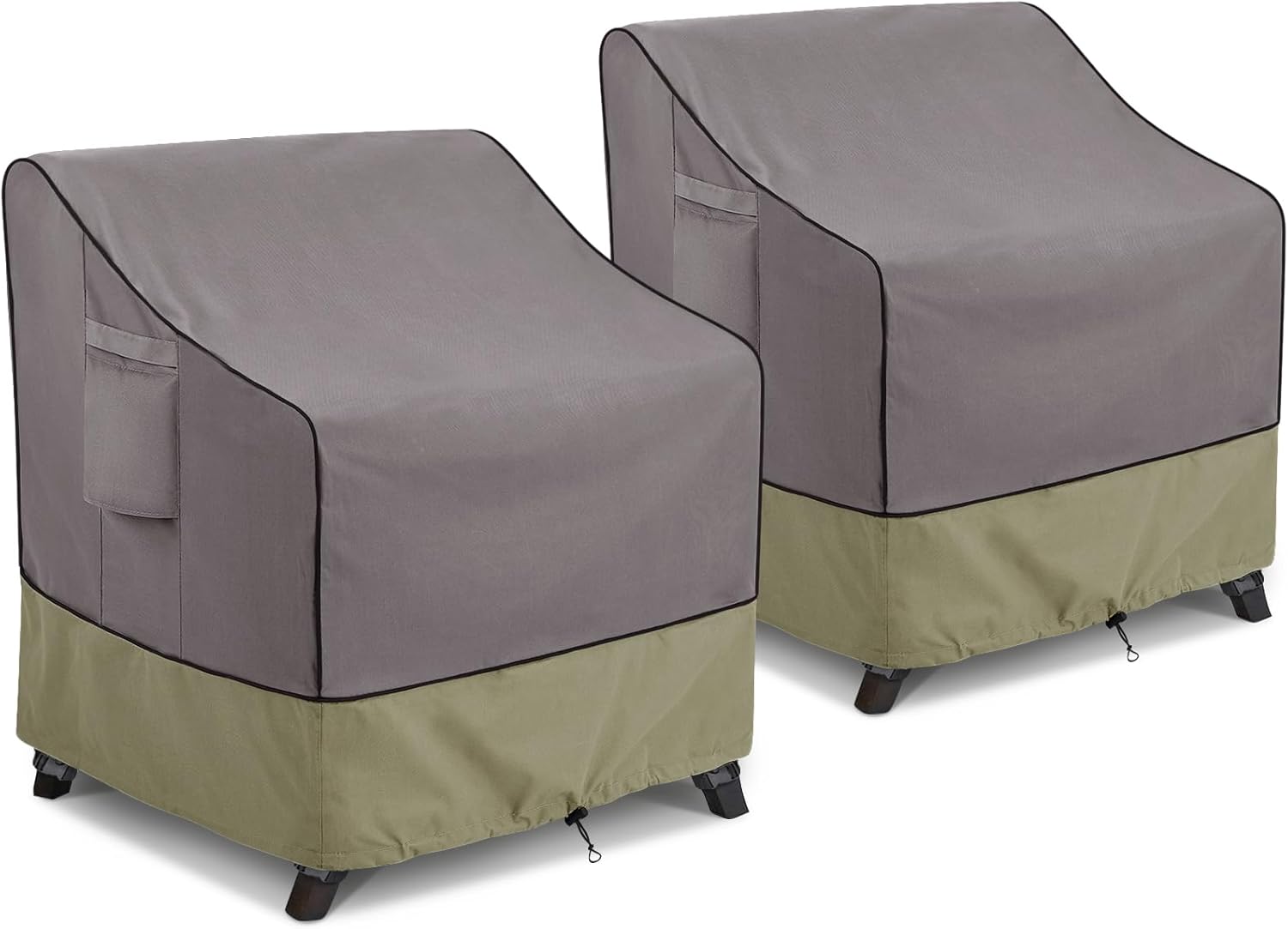 KylinLucky Waterproof Patio Chair Covers for Outdoor Furniture