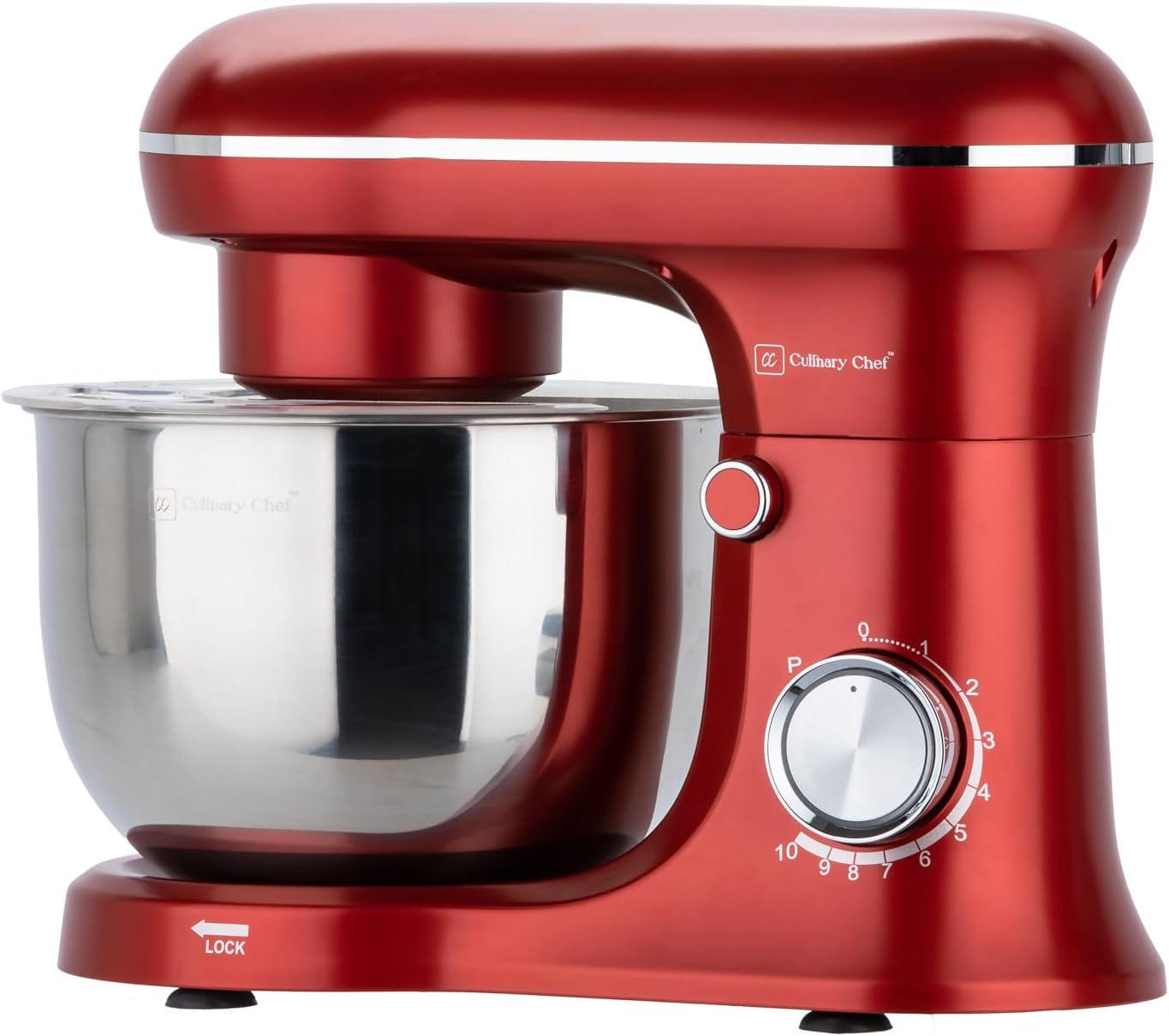 CULINARY CHEF Retro Electric Stand Mixer for Perfect Mixing