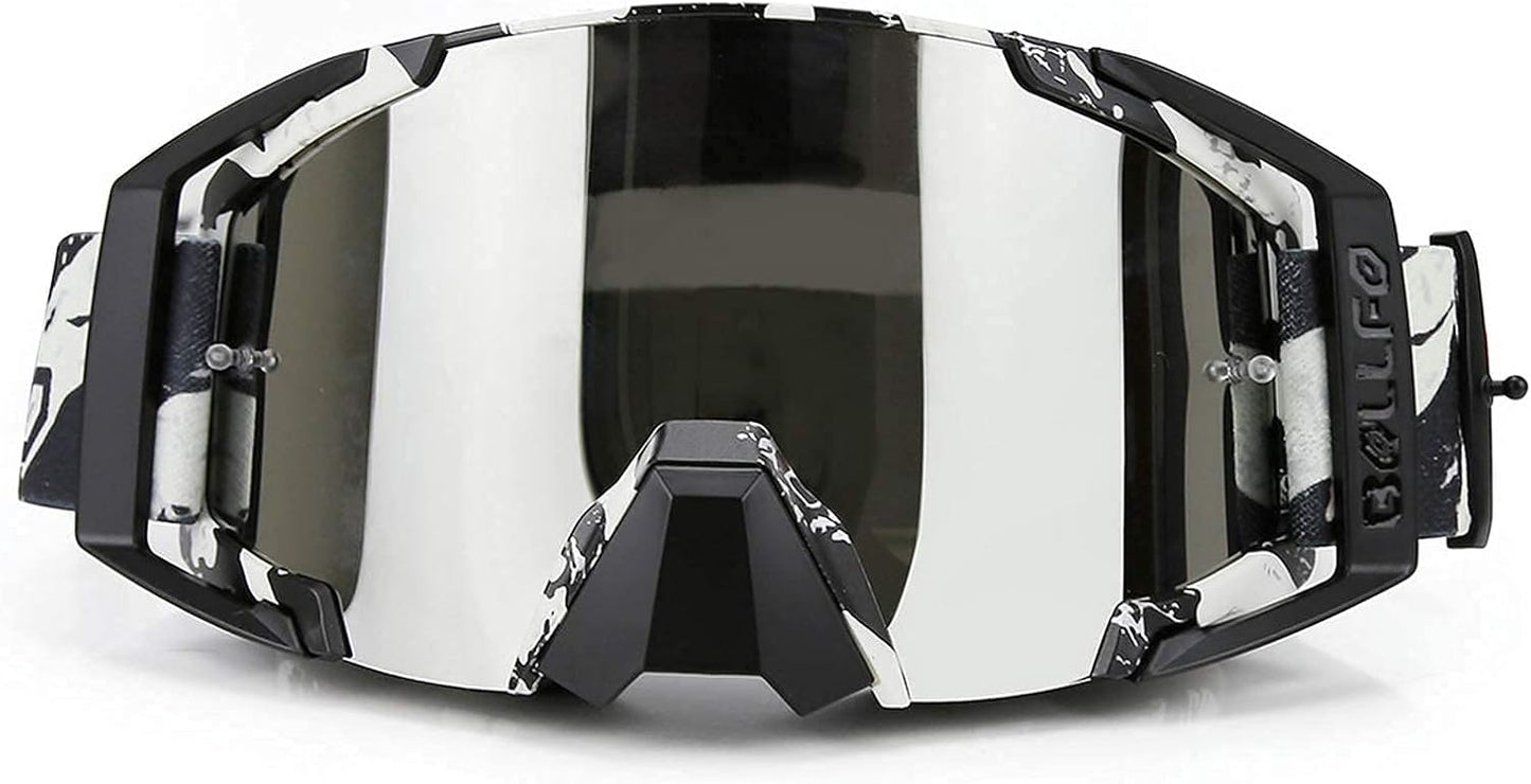 ZDATT Anti-UV Motocross Goggles - Fit Glasses & Helmet