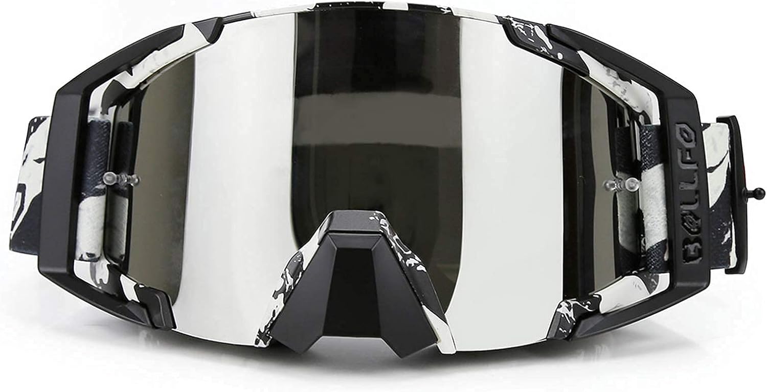 ZDATT Anti-UV Motocross Goggles - Fit Glasses & Helmet