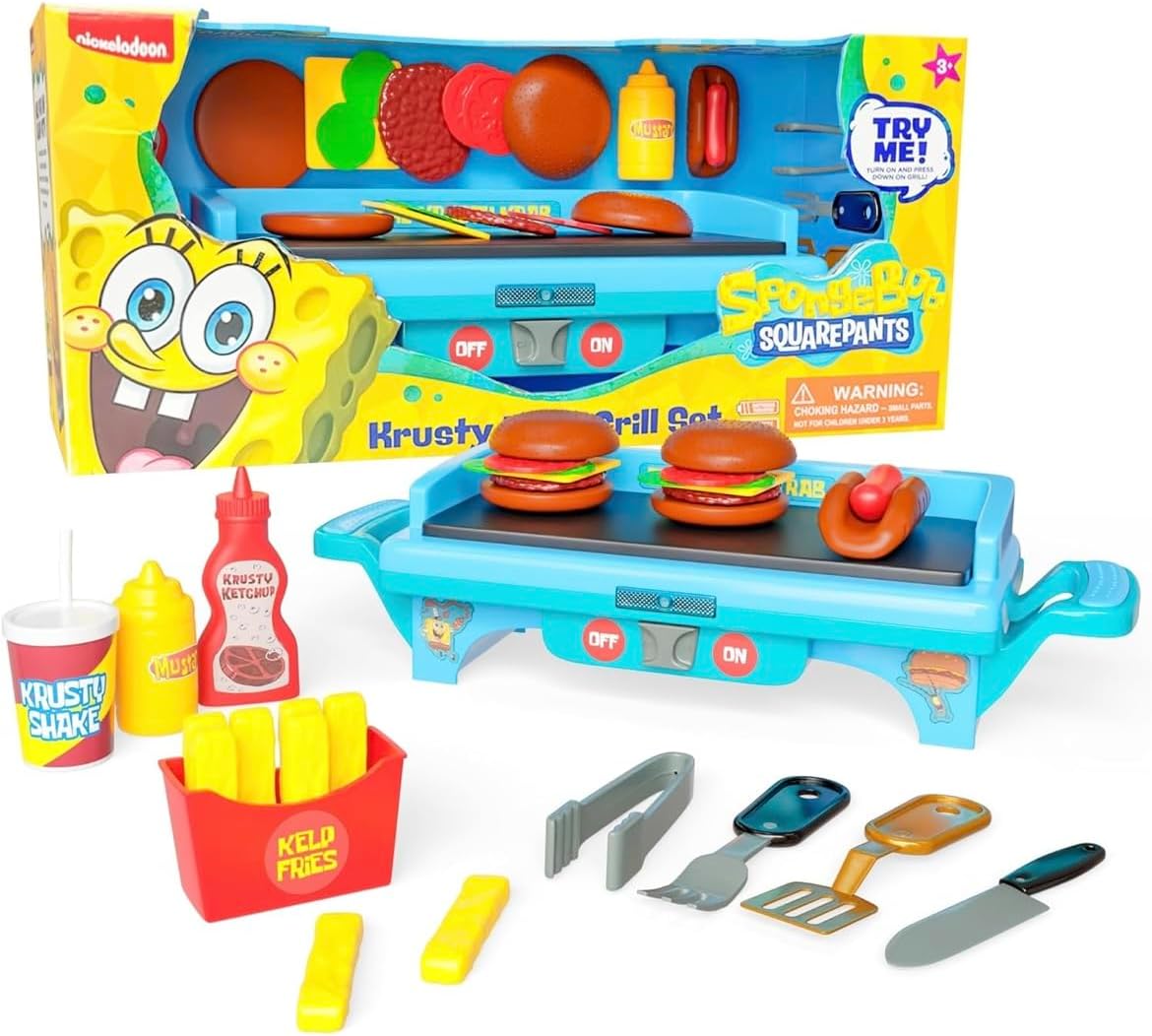 Interactive Krabby Patty Grill for Kids