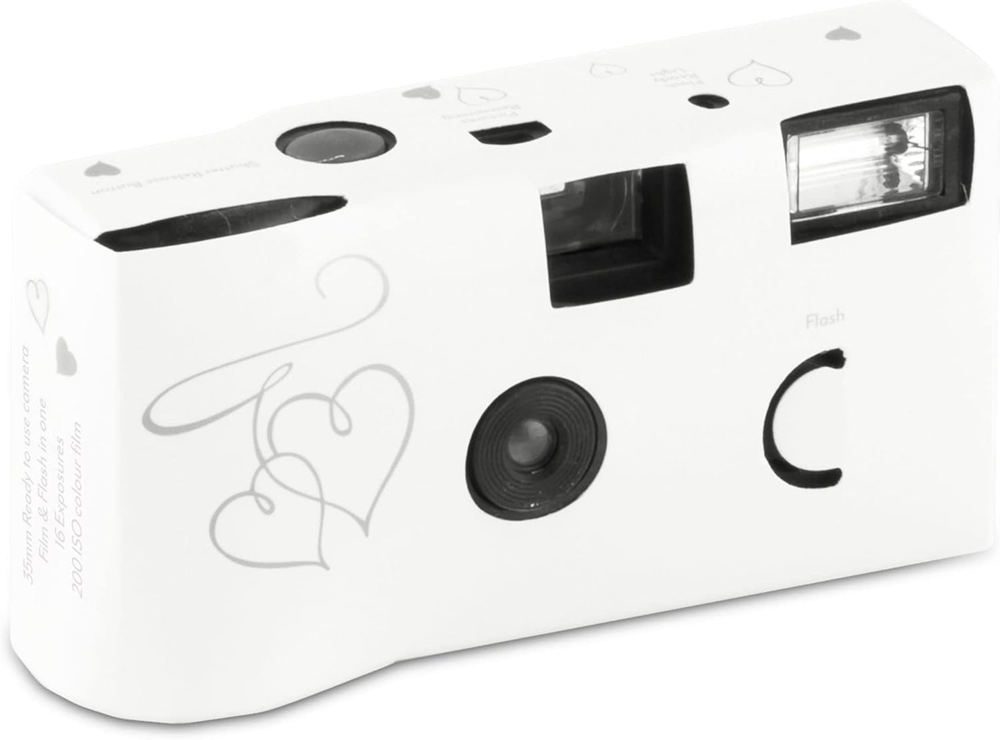 Capture Moments! Weddingstar Silver Hearts Camera