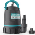 Aquastrong Sump Pump 1 HP for High Flow Water Removal