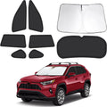 8pcs Car Window Shades for Toyota RAV4 2019-2025 - Privacy & UV Block