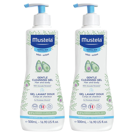 Mustela Baby Gentle Cleansing Gel for Hair and Body Wash