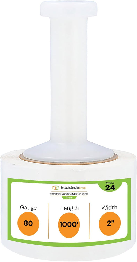 PSBM Mini Stretch Wrap with Handle for Easy Packing and Moving