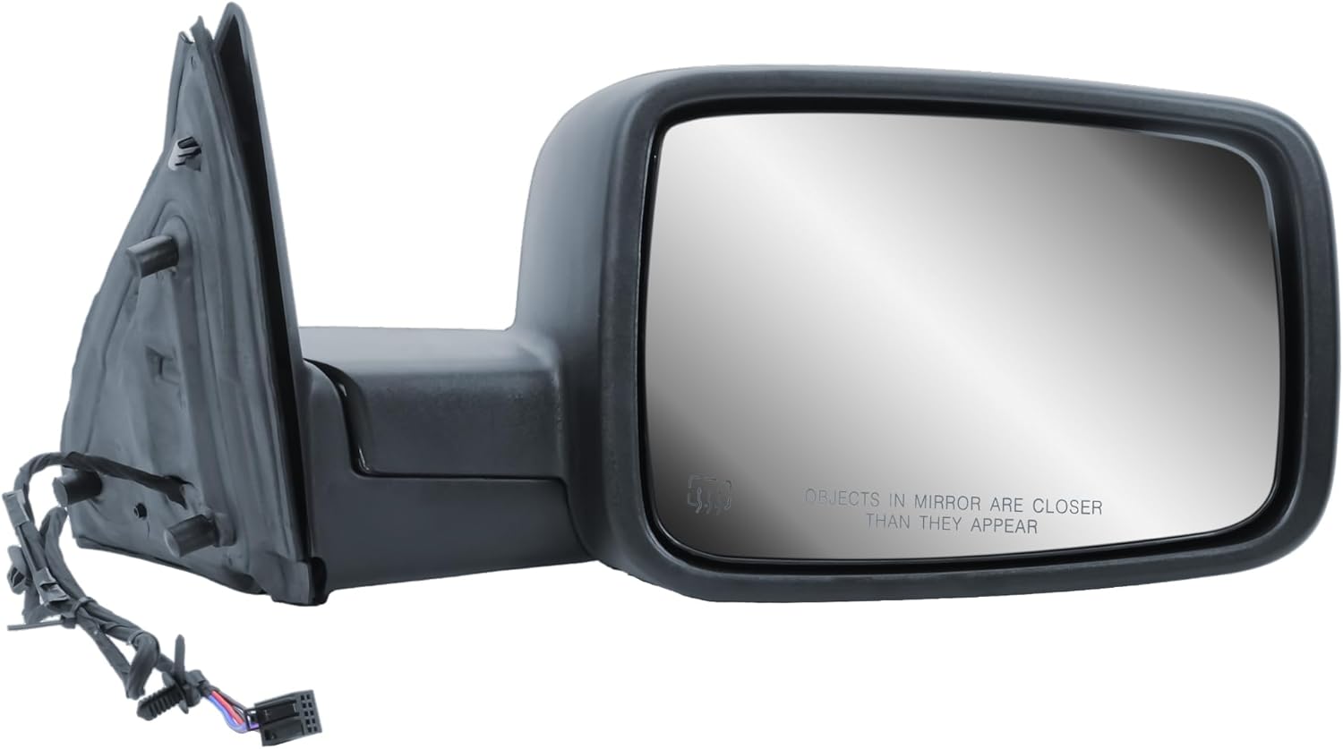 Passenger Right Side Door Mirror Power Heated for Ram 1500 2014-2018