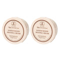 Sandalwood Fragrance Shaving Cream Bowl 150g (2-Pack) - Rich Lather