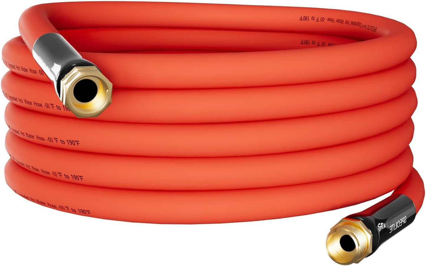 3/4in Hot/Cold Garden Water Hose 25 ft - Flexible & Durable