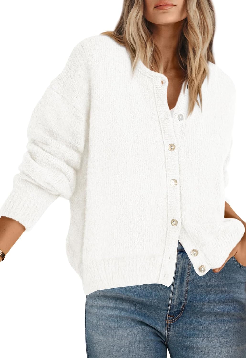PRETTYGARDEN Long Sleeve Cardigans for Women 2025 - Trendy Style