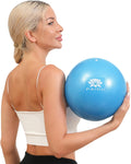 Pilates Ball 10-in Core Ball for Pilates and Core Training - Portable
